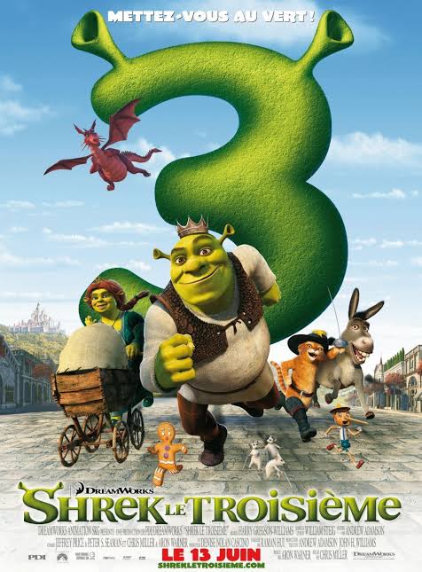 Shrek the Third (2007) Dual Audio 720p BluRay [Hindi + English] ESubs